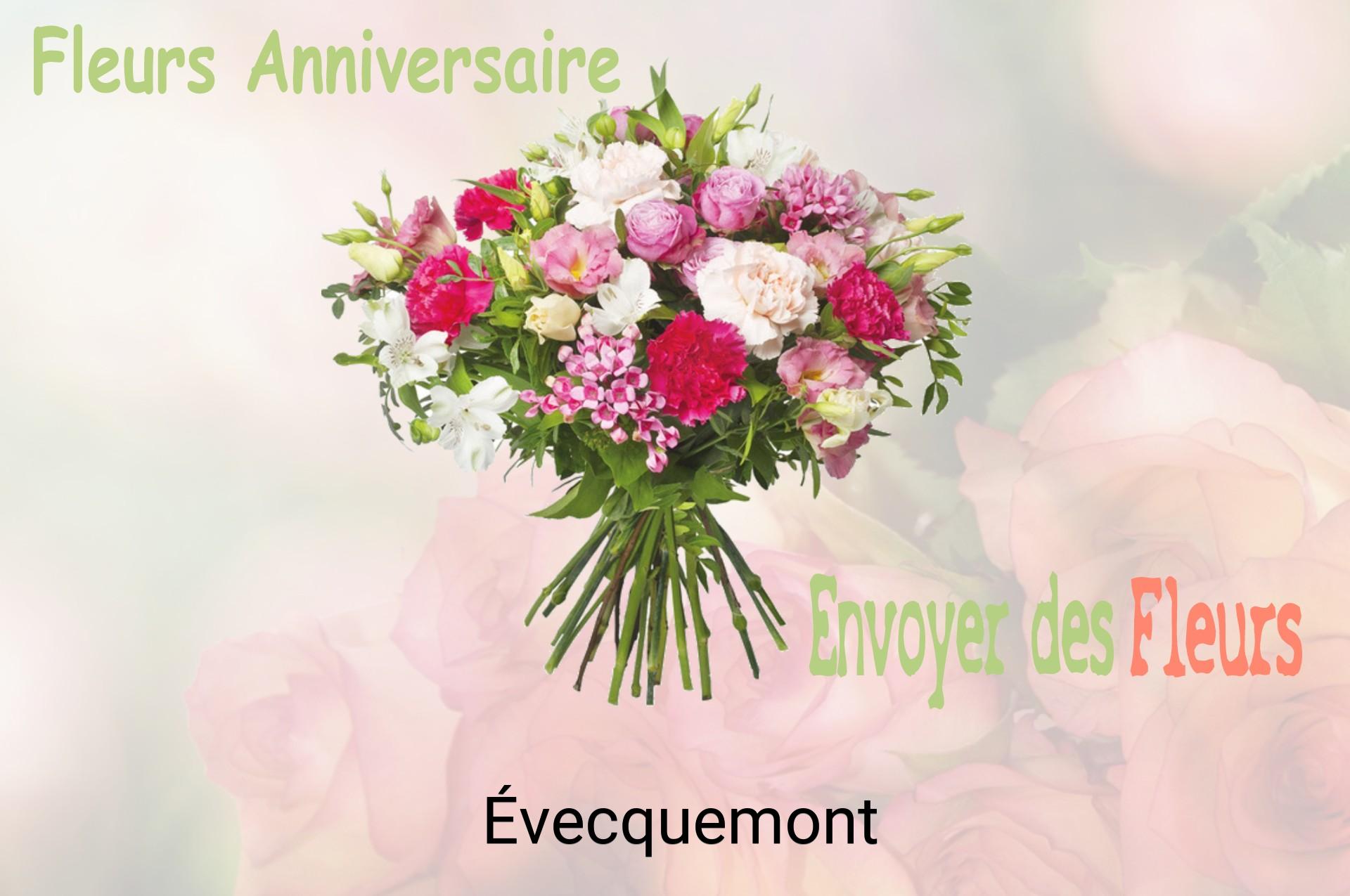 Bouquet de fleurs d’anniversaire livré à Évecquemont